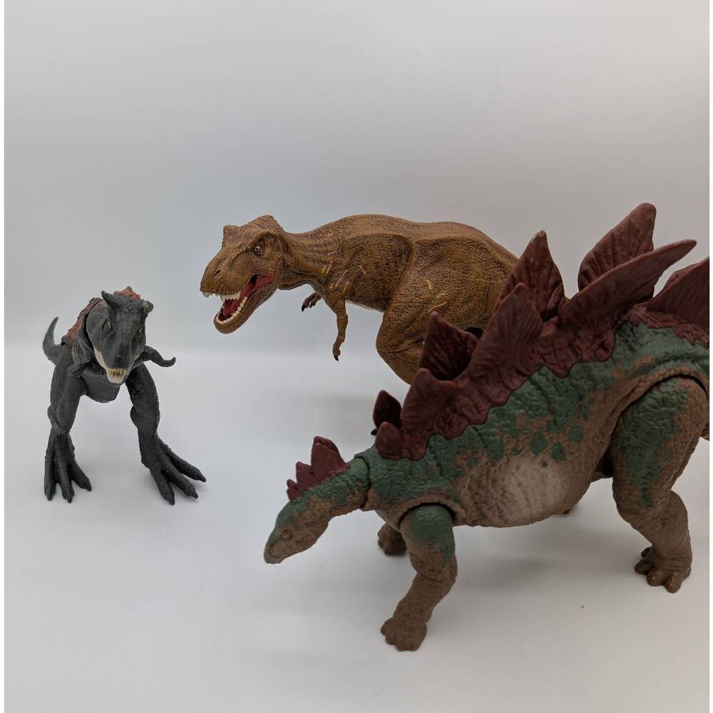 Jurassic Park Jurassic World Dinosaurs lot of Three